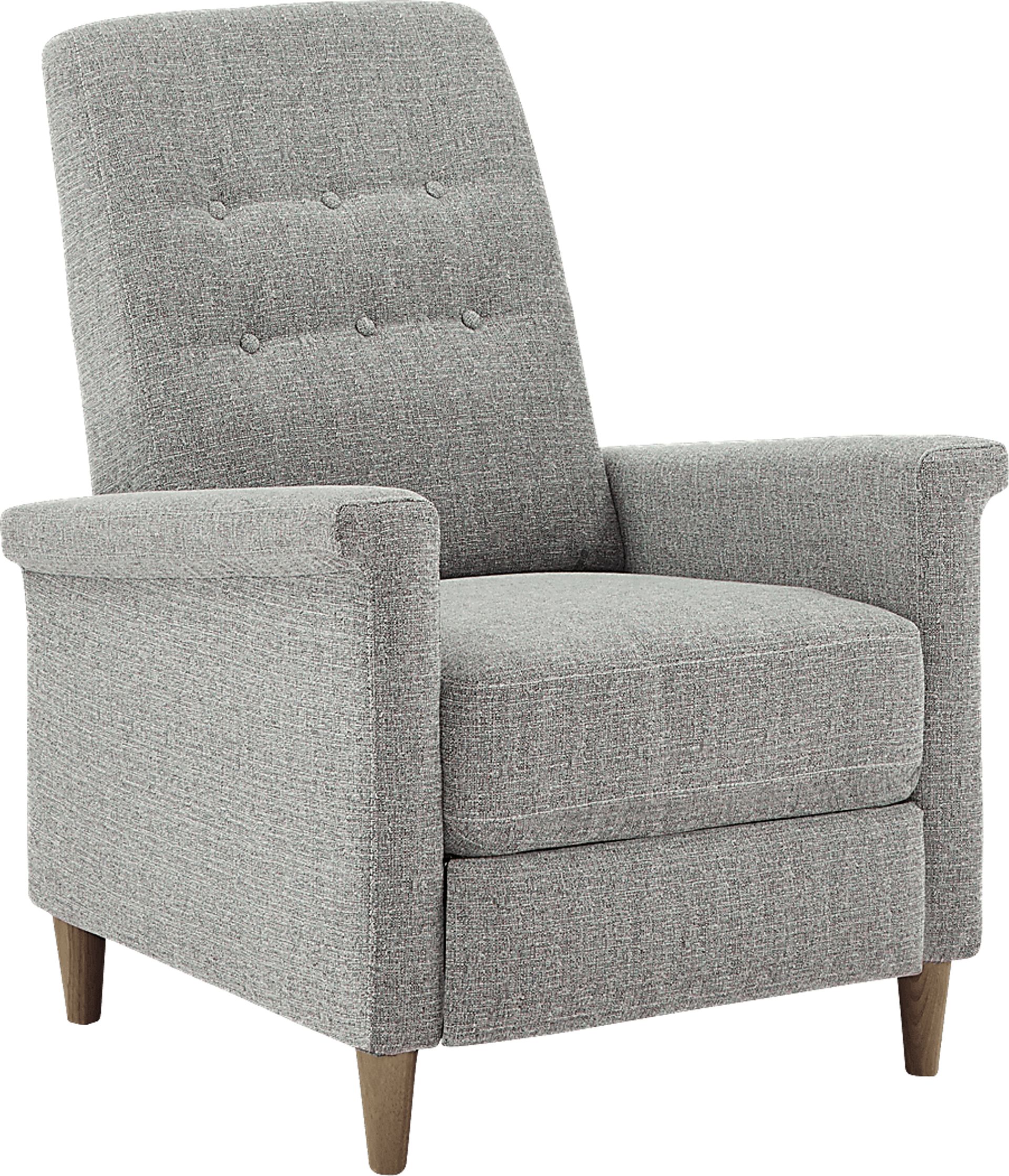 Petrelle Gray Pushback Recliner - Image 1