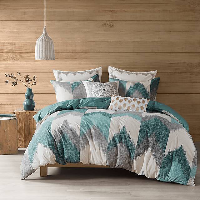 Petsire Blue 3 Pc Full/Queen Comforter Set - Thumbnail - Image 2