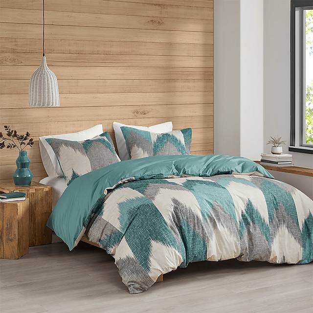 Petsire Blue 3 Pc Full/Queen Comforter Set - Thumbnail - Image 1