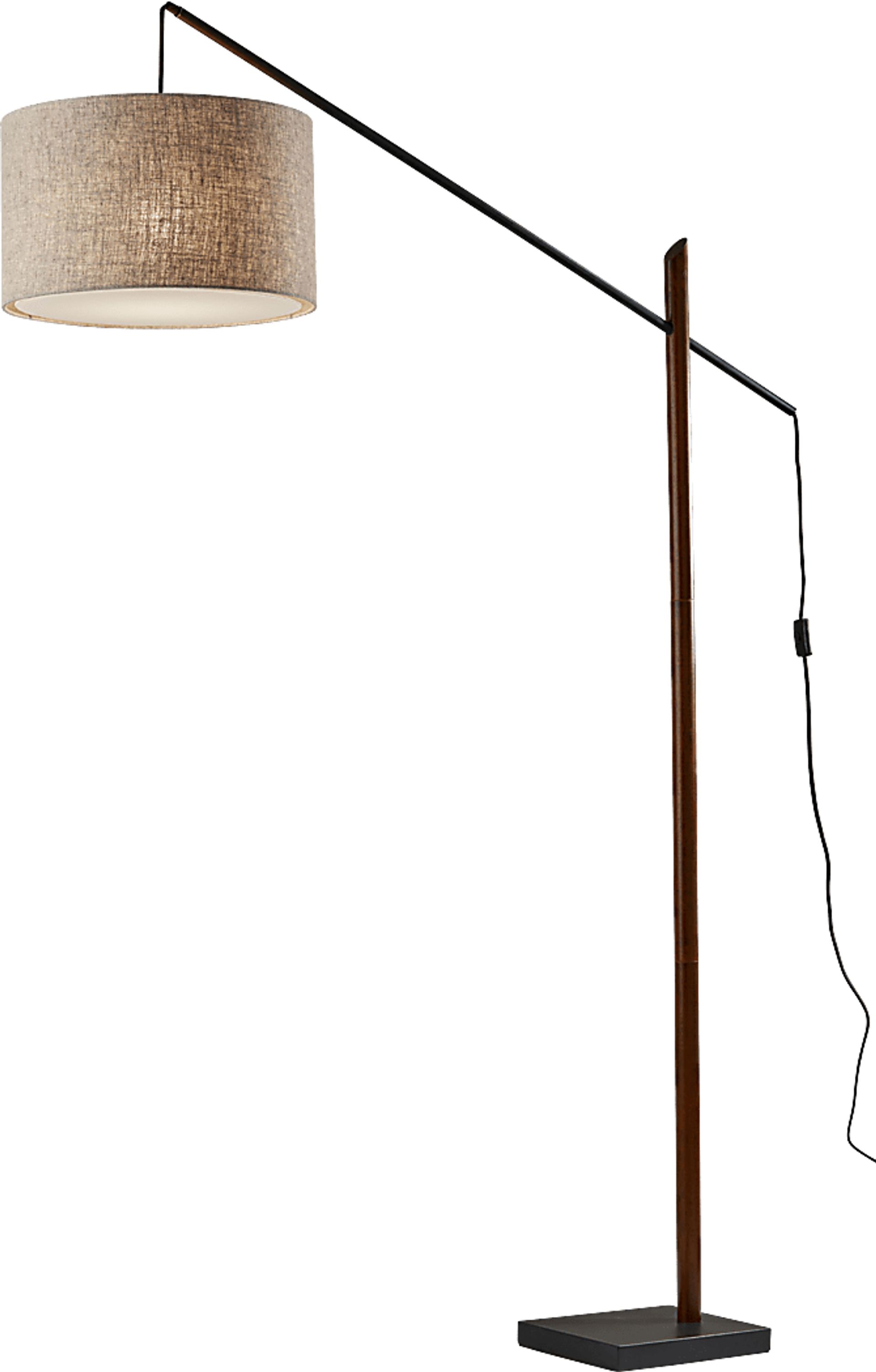 Pettet Black Floor Lamp - Image 1