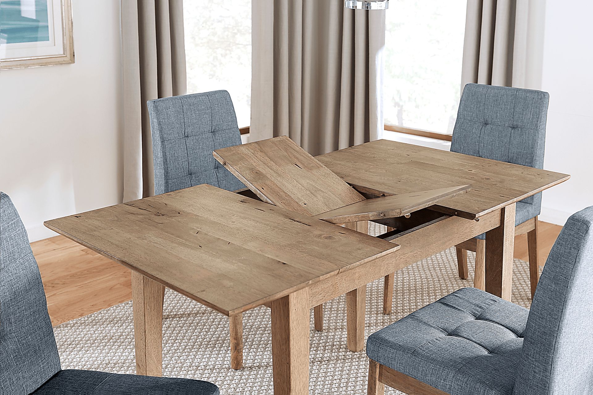 Peveril Brown Rectangle Dining Table - Image 2