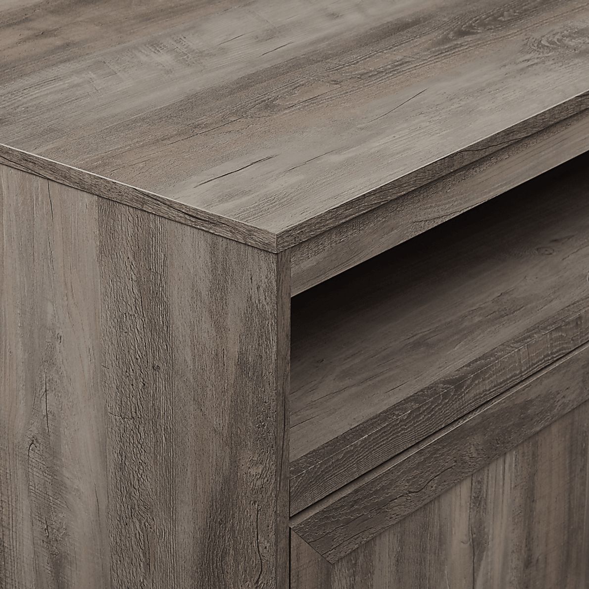 Peveto Gray Desk