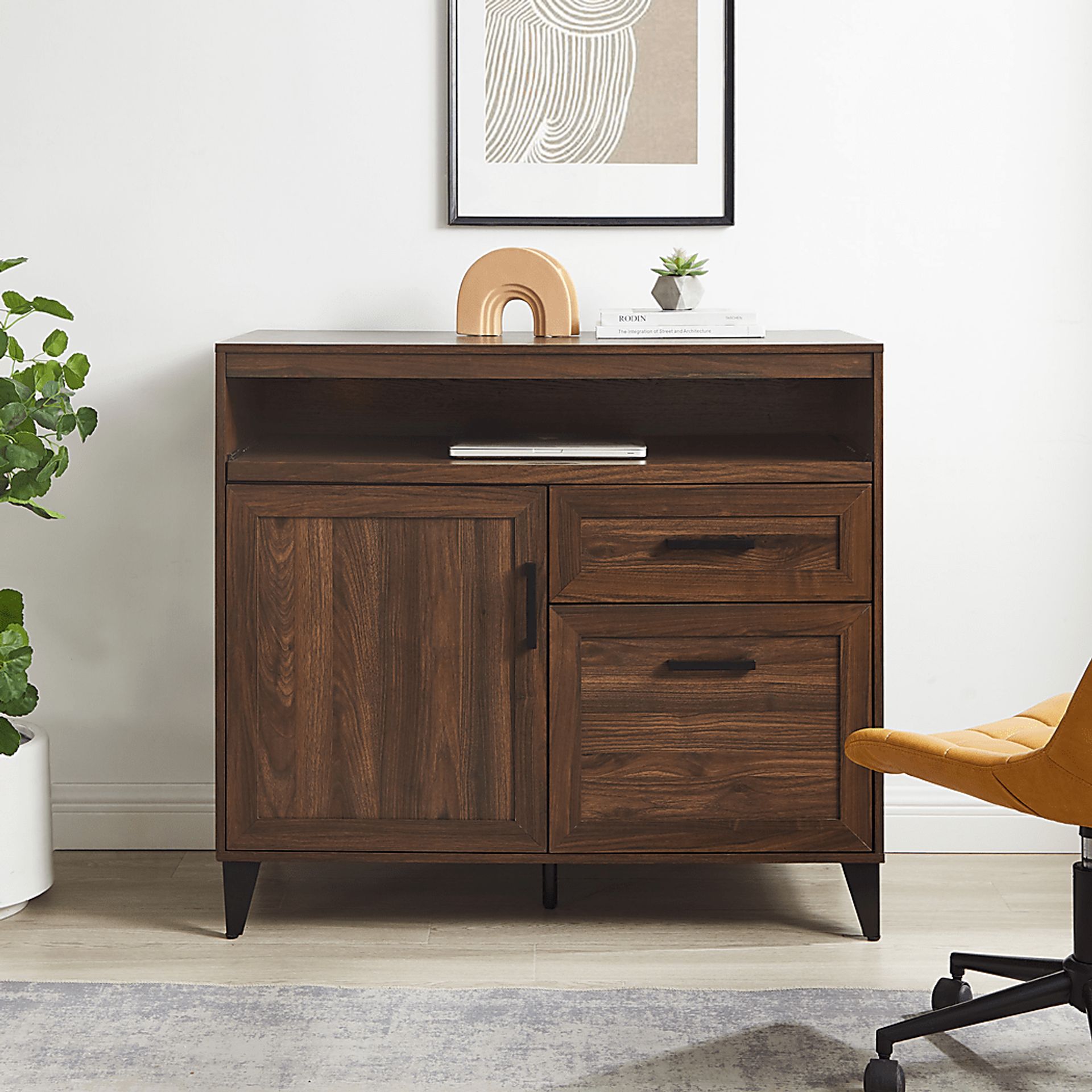 Peveto Walnut Desk - Image 2