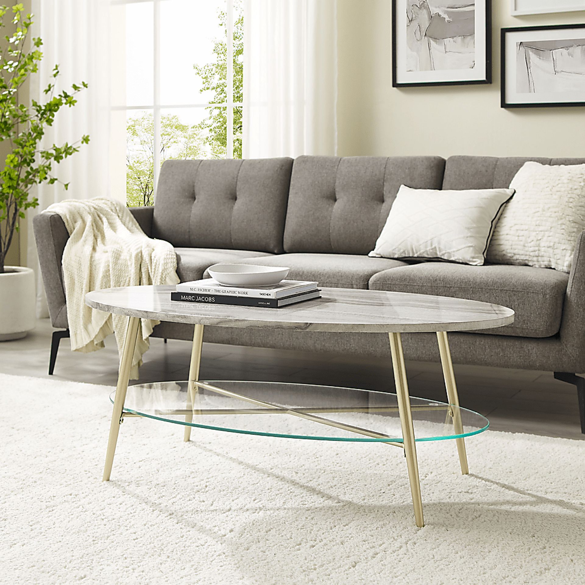 Peyster Gray Cocktail Table - Image 4