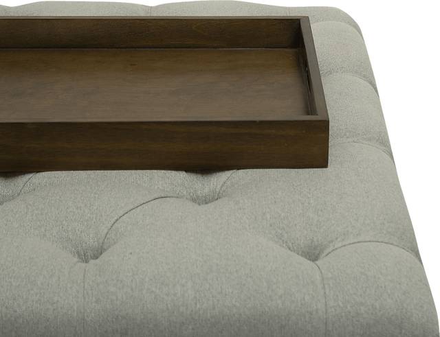 Pharlow Gray Cocktail Ottoman - Thumbnail - Image 9