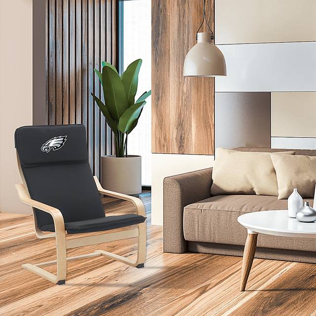 Philadelphia Eagles Black Accent Chair - Thumbnail - Image 2
