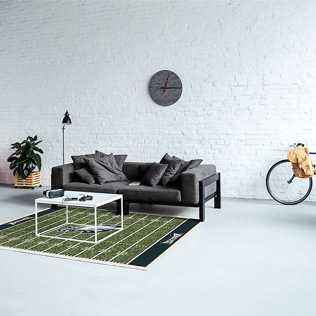 Philadelphia Eagles Green 4' x 6' Rug - Thumbnail 3