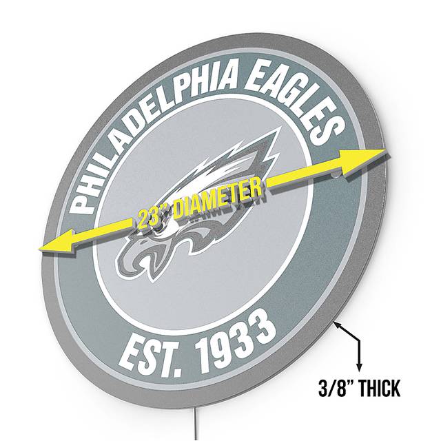 Philadelphia Eagles LED Wall Decor - Thumbnail - Image 7