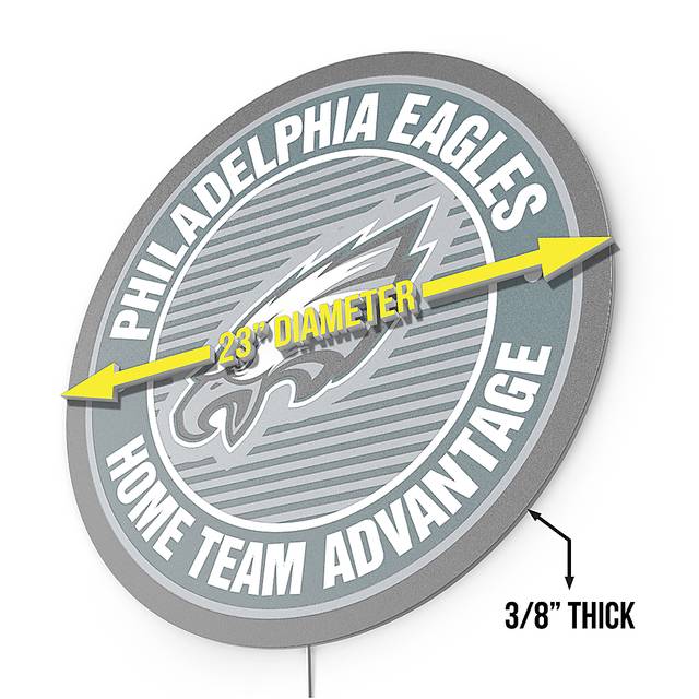 Philadelphia Eagles LED Wall Decor - Thumbnail - Image 7