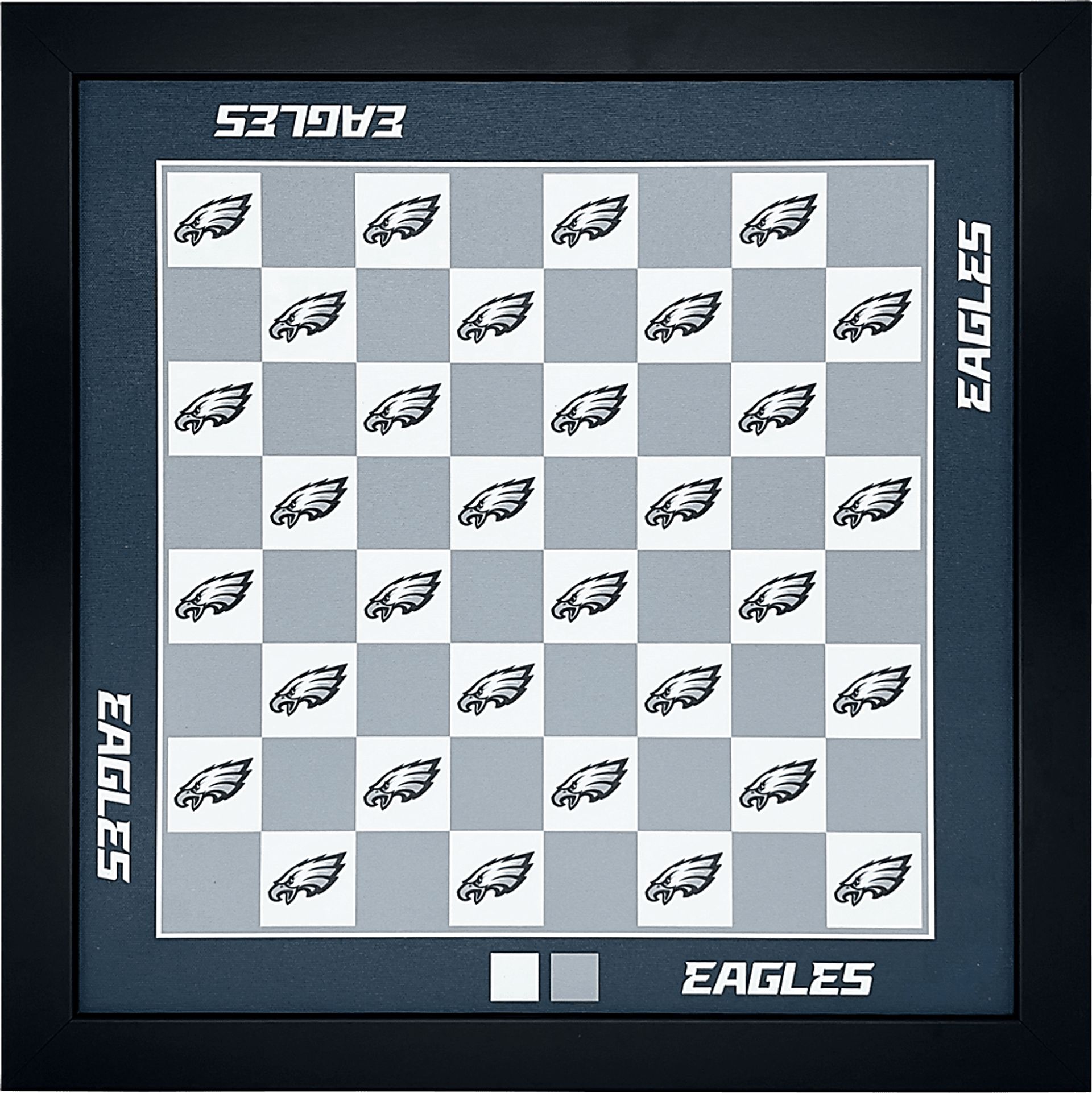 Philadelphia Eagles Wall Chess Set - Image 1