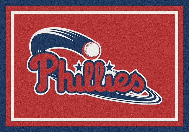 Philadelphia Phillies 5 x 7 Rug - Thumbnail - Image 1