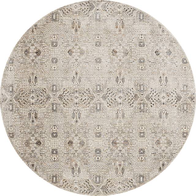 Phillipe Graphite 7'8 Round Rug - Thumbnail - Image 1