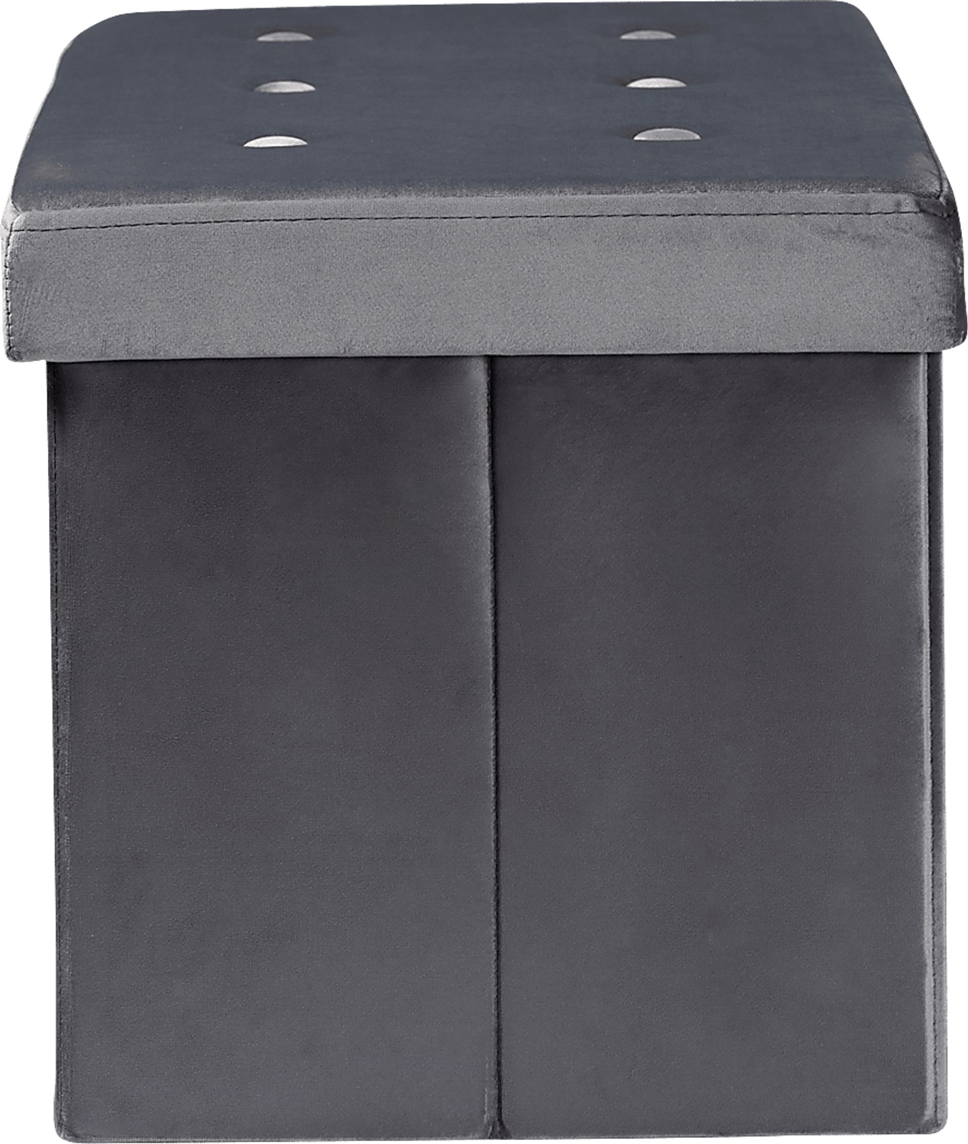 Philox Charcoal Ottoman - Image 4