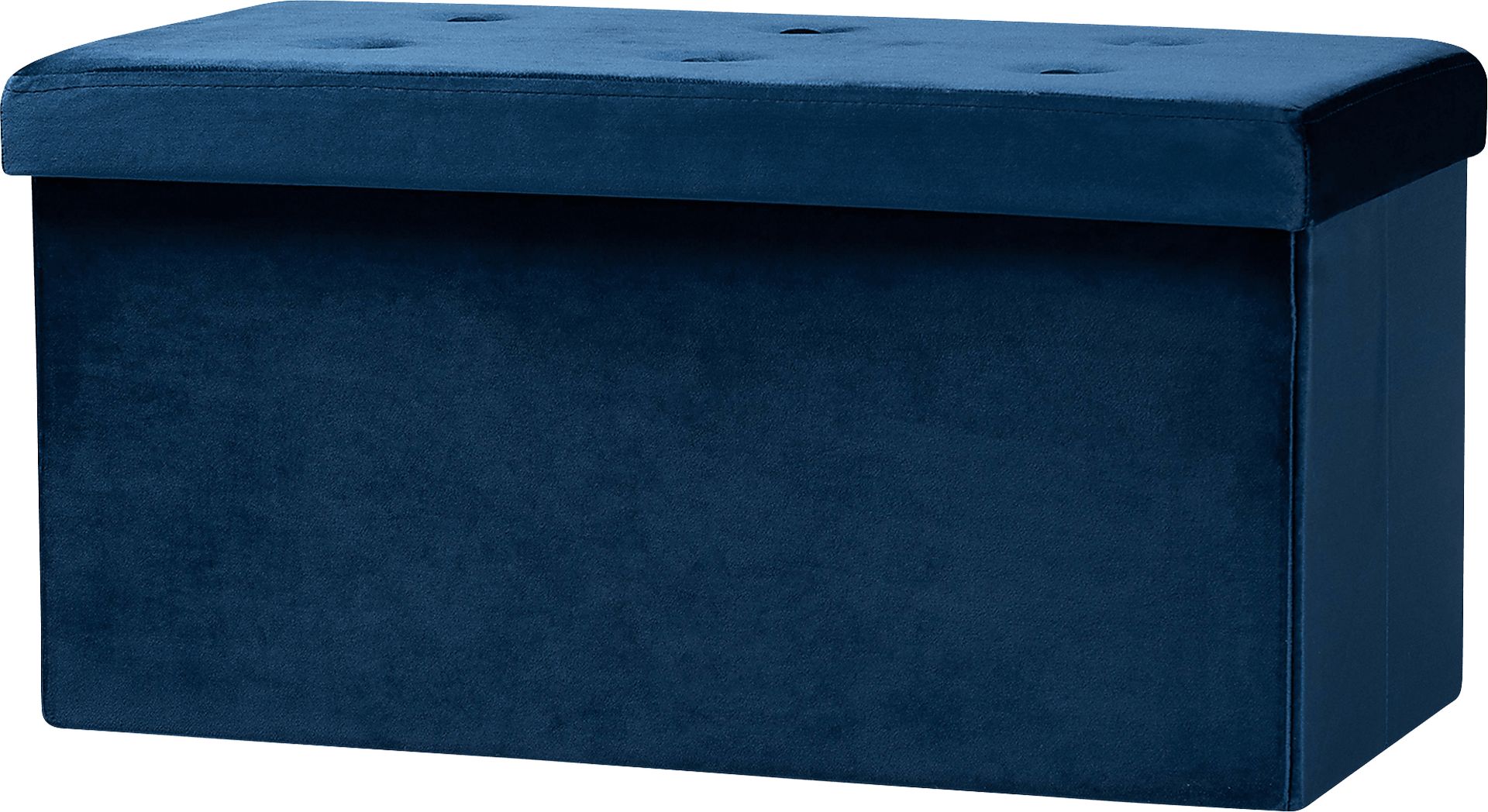 Philox Navy Ottoman - Image 1