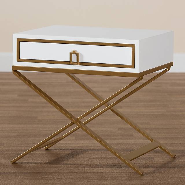 Philpot White End Table - Thumbnail - Image 8
