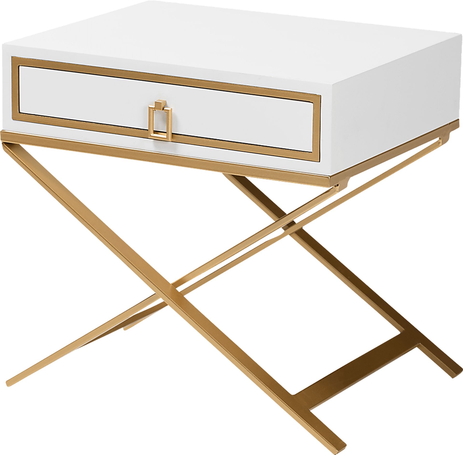 Philpot White End Table - Image 1