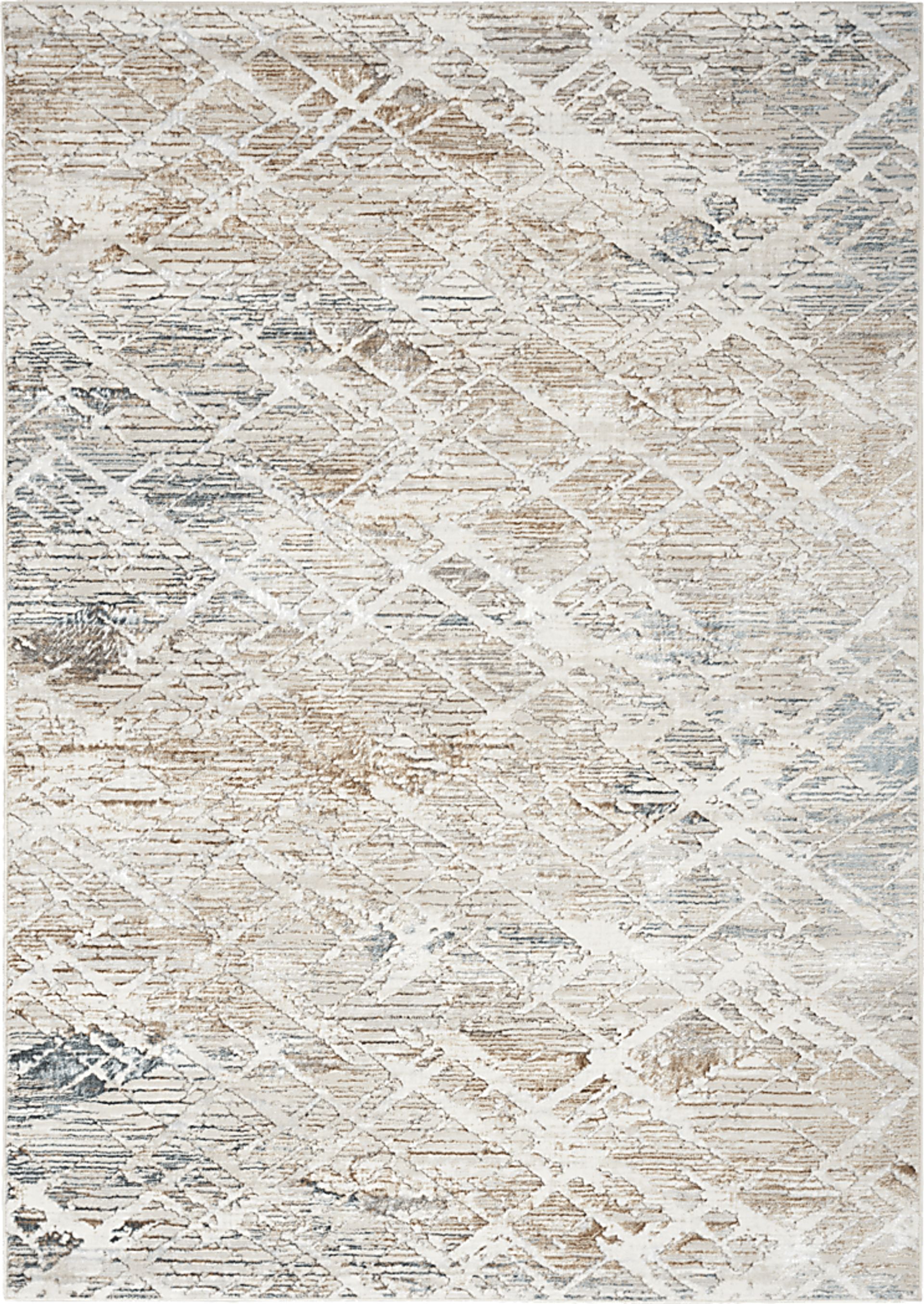 Phinara Gray/Multi 3'11 x 5'11 Rug - Image 1