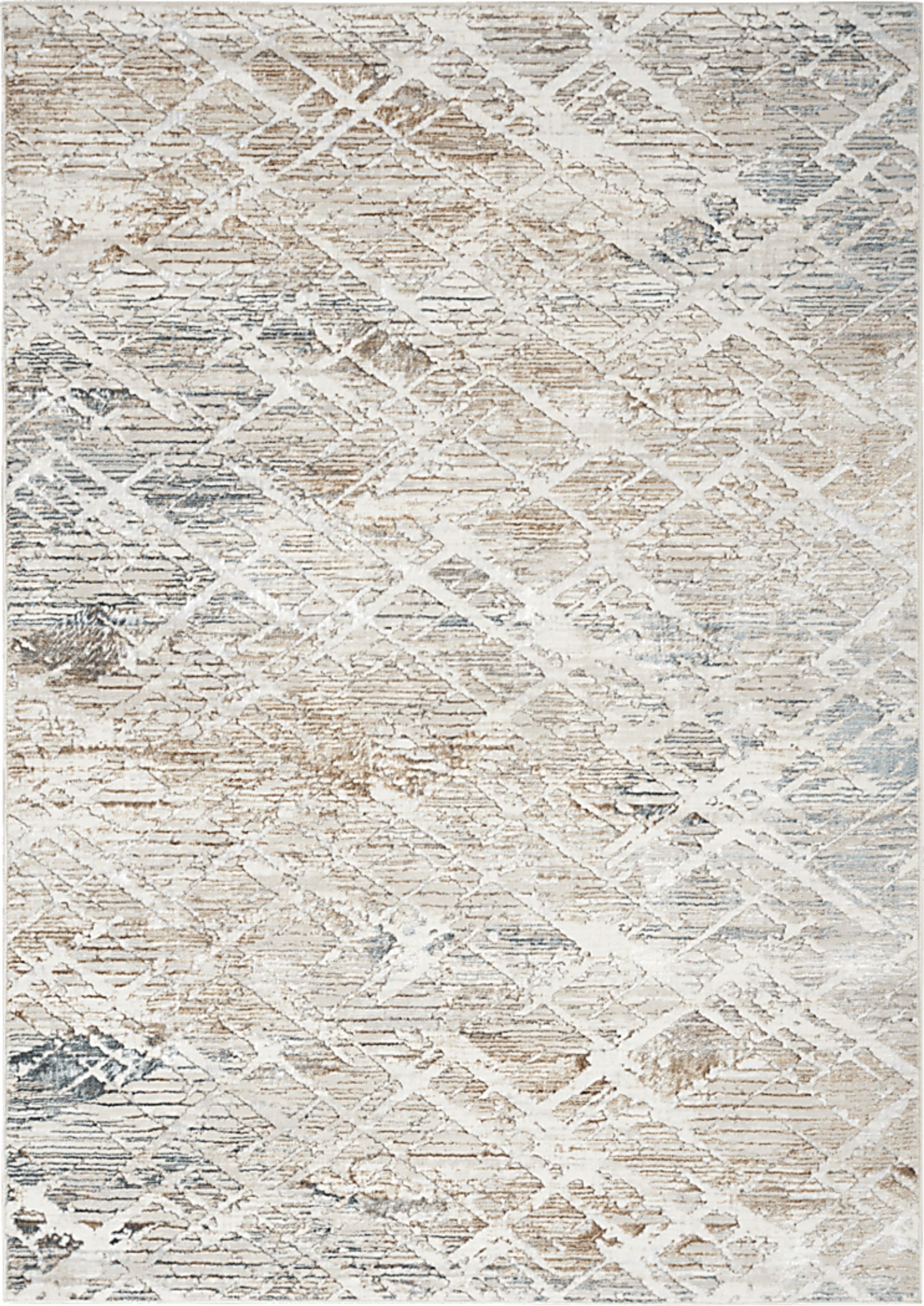 Phinara Gray/Multi 5'3 x 7'3 Rug - Image 1