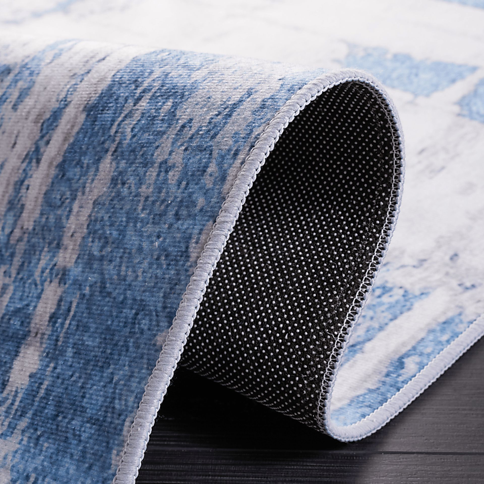 Phirzal Gray/Blue 5' x 8' Rug - Image 5