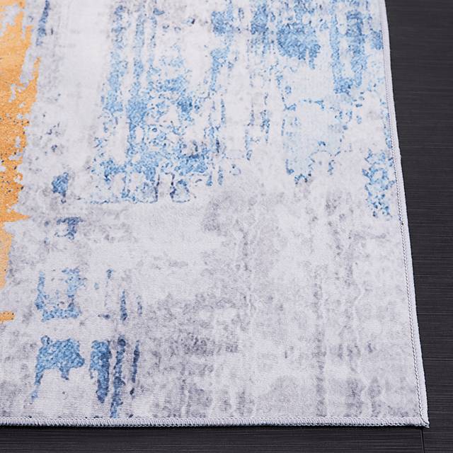 Phirzal Gray/Blue 8' x 10' Rug - Thumbnail - Image 3