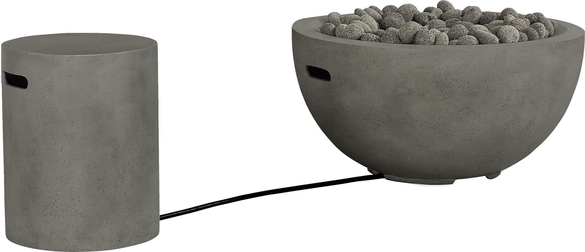 Phoenix Gray Bowl Fire Pit - Image 2