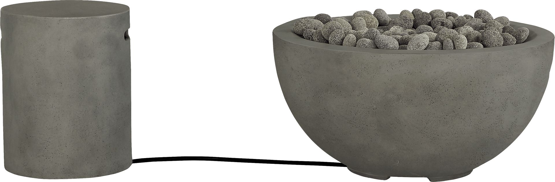 Phoenix Gray Bowl Fire Pit - Image 4