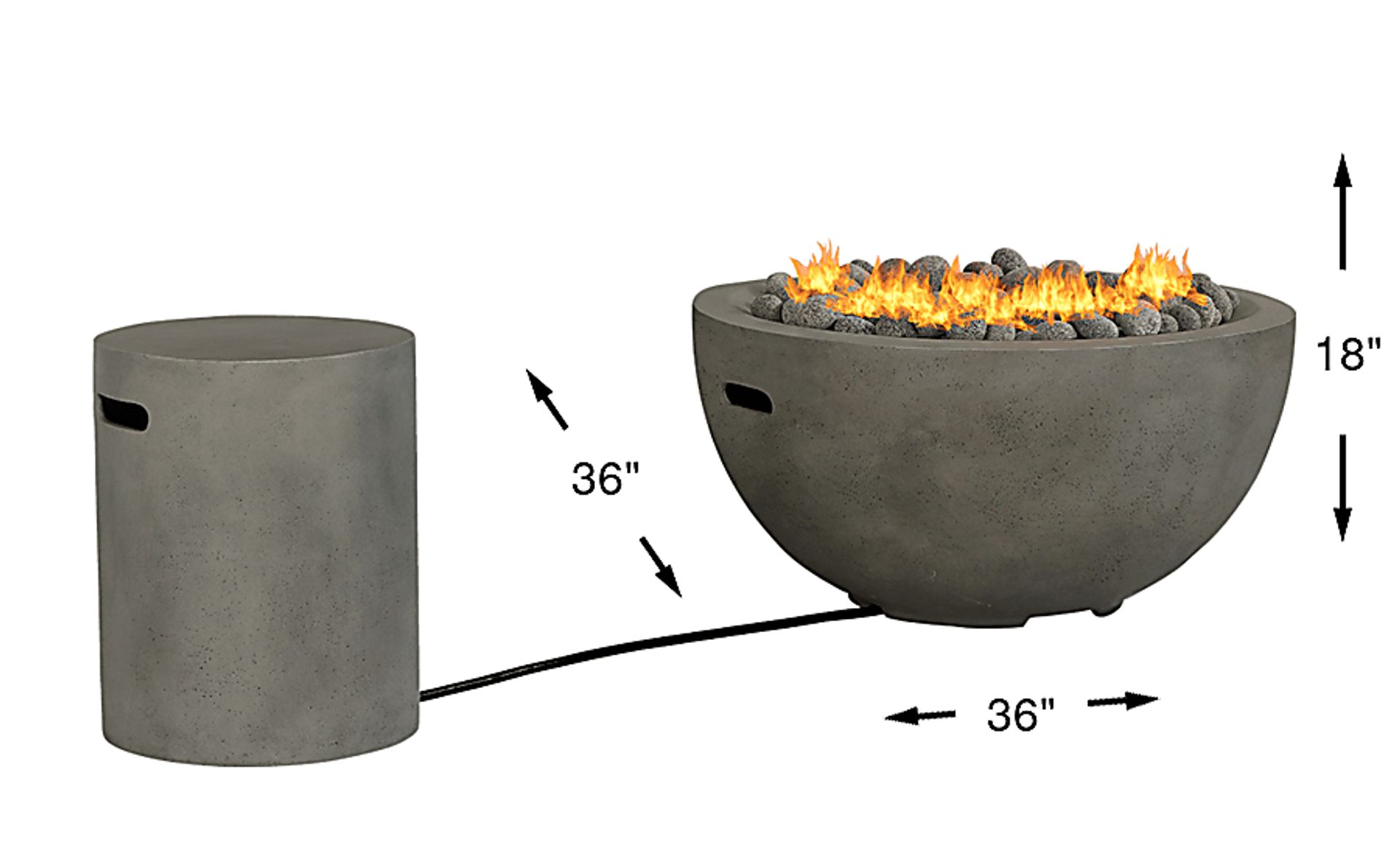 Dimension Image. Please refer to the Dimension Tab on this page for dimension details.