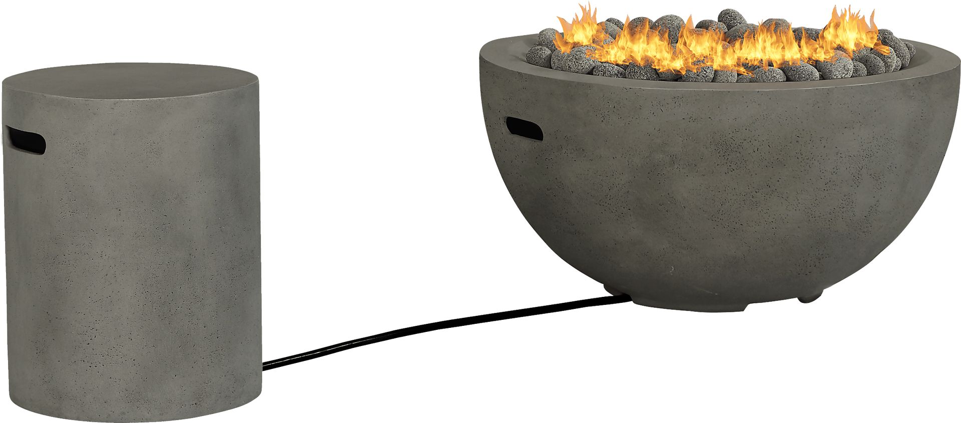 Phoenix Gray Bowl Fire Pit - Image 1