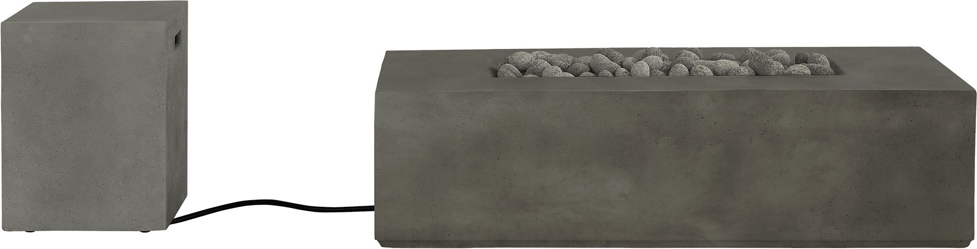 Phoenix Gray Rectangle Fire Pit - Image 4