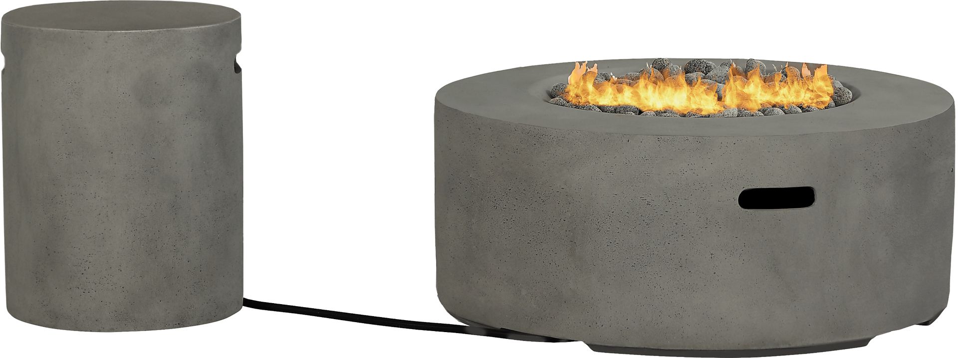 Phoenix Gray Round Fire Pit - Image 3