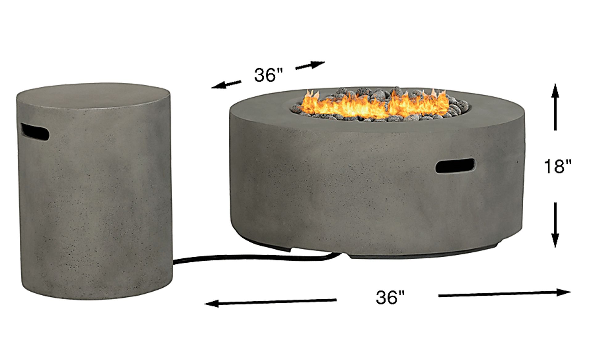 Dimension Image. Please refer to the Dimension Tab on this page for dimension details.