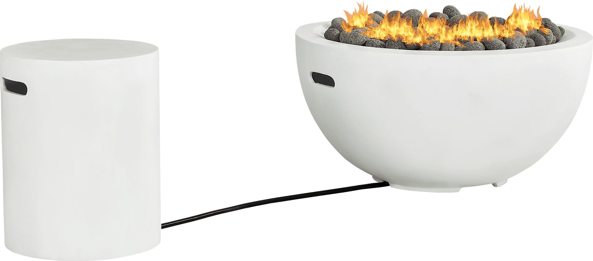 Phoenix White Bowl Fire Pit - Image 2
