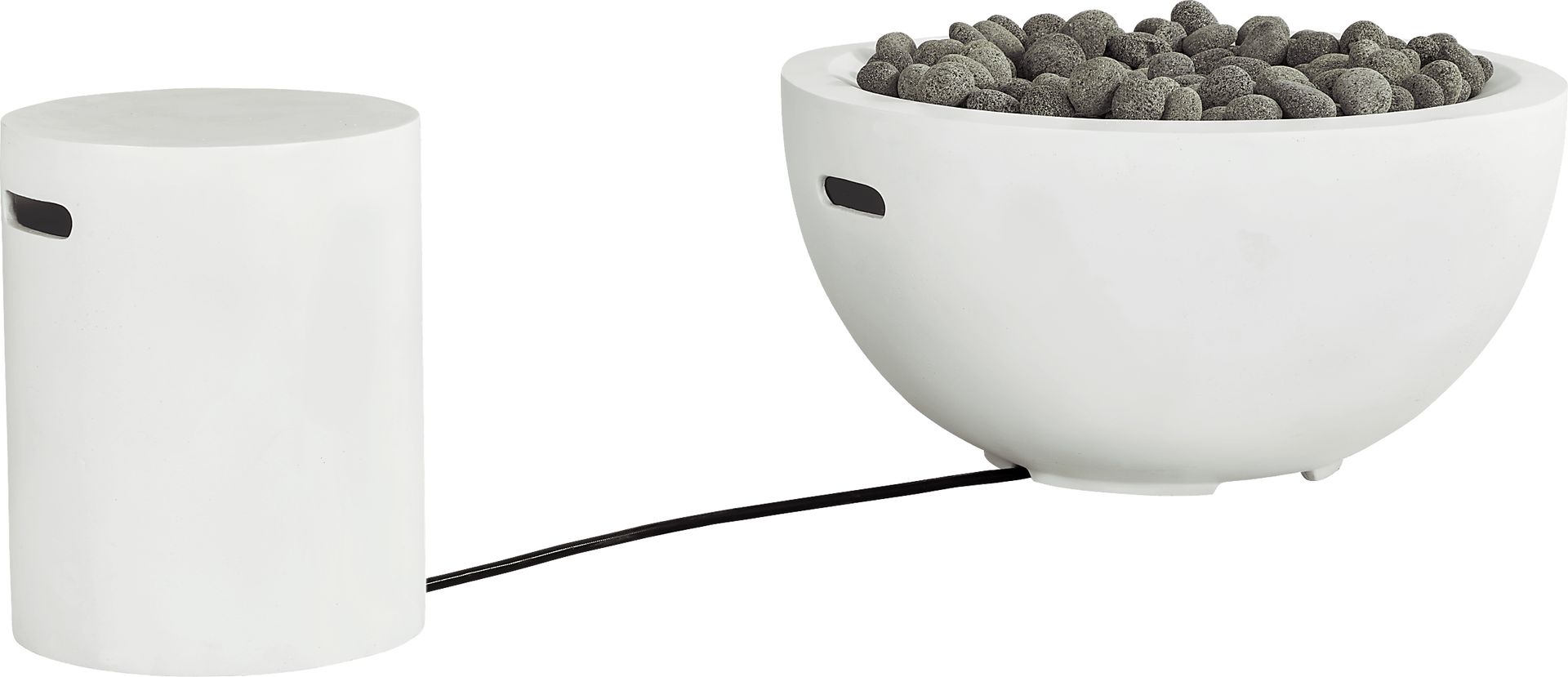 Phoenix White Bowl Fire Pit - Image 4