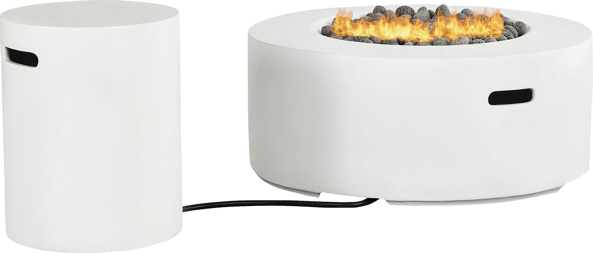 Phoenix White Round Fire Pit - Image 2