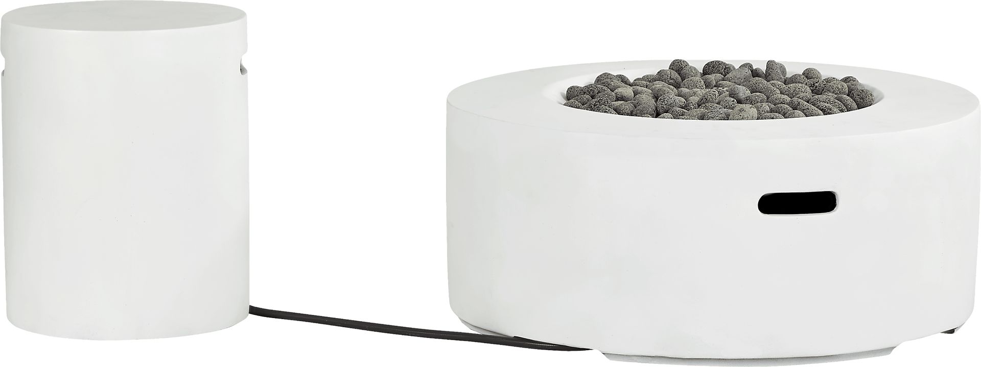 Phoenix White Round Fire Pit - Image 3