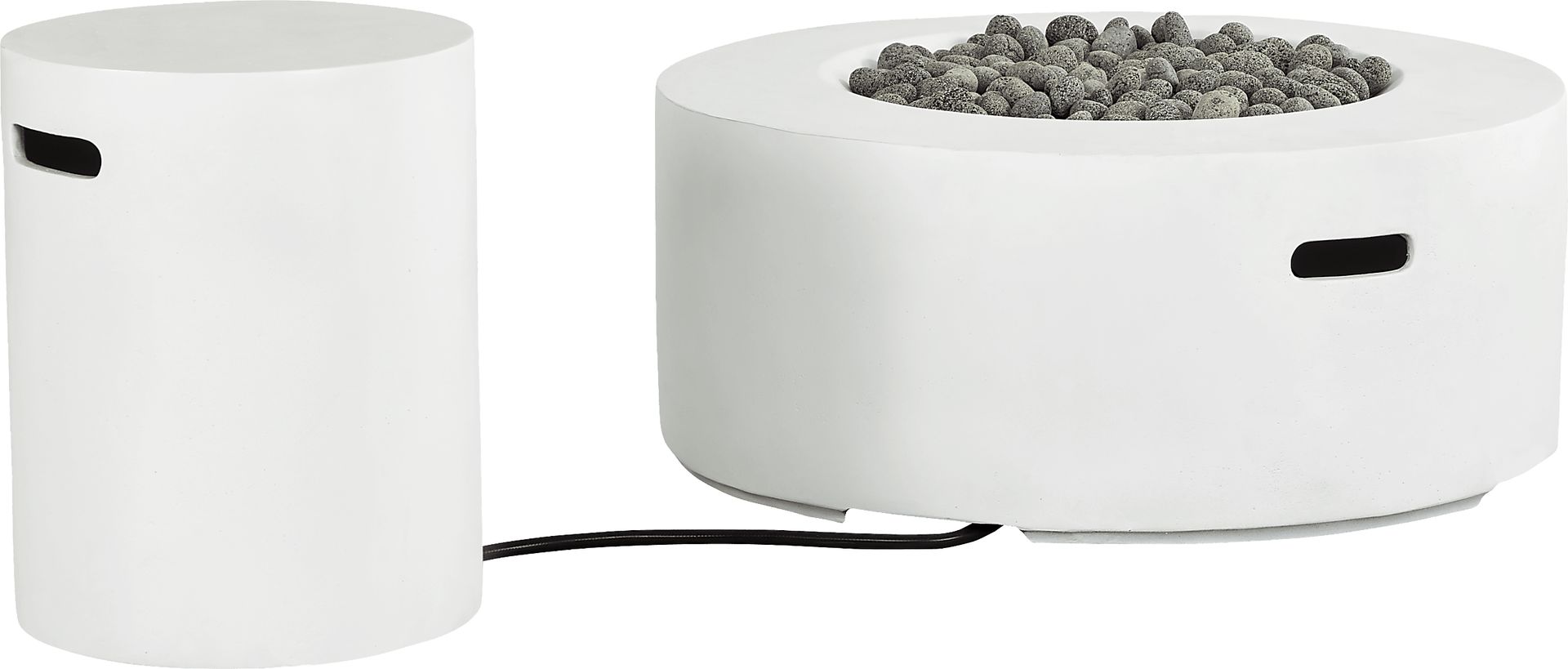 Phoenix White Round Fire Pit - Image 4