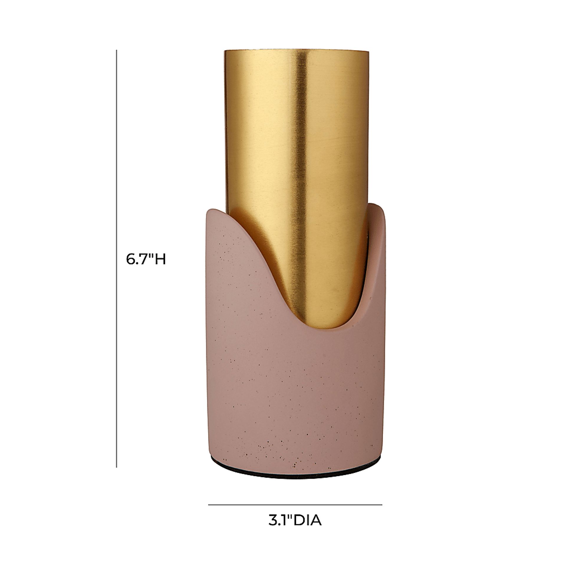 Pia Ann Pink Vase - Image 6