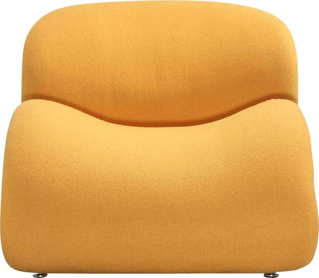 Picardy Yellow Accent Chair - Thumbnail - Image 4