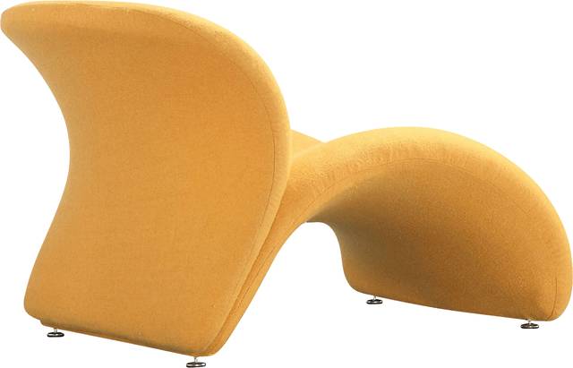 Picardy Yellow Accent Chair - Thumbnail - Image 5