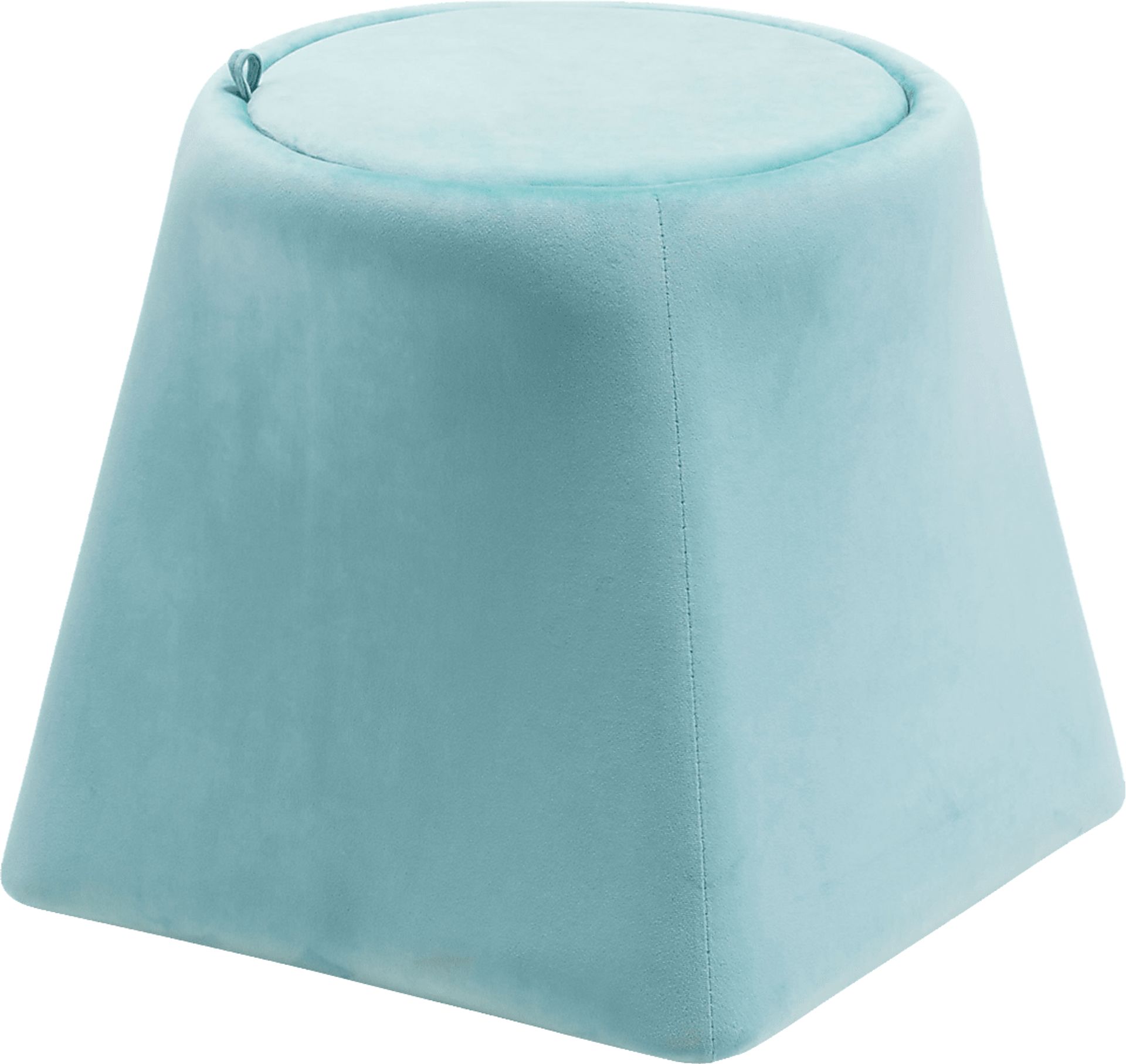 Picarone Light Blue Ottoman - Image 1