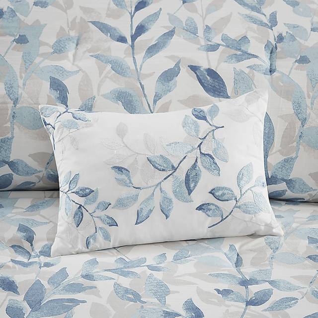 Picayne Blue Twin Comforter Set - Thumbnail - Image 11