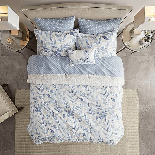 Picayne Blue Twin Comforter Set - Thumbnail - Image 17