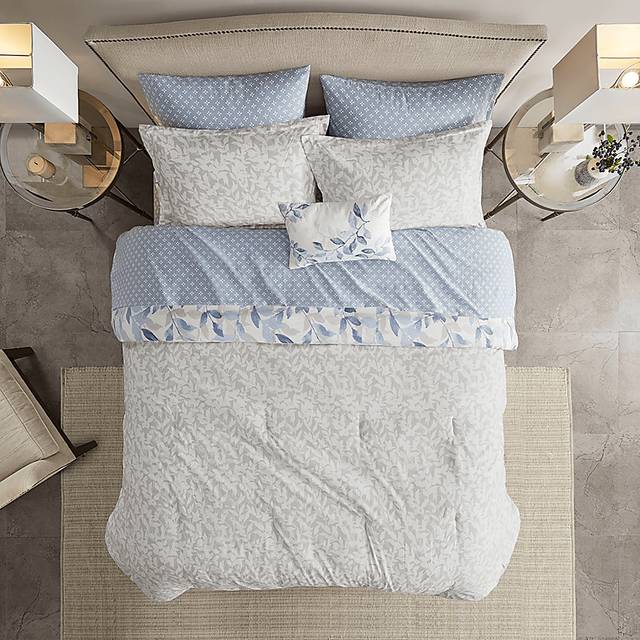Picayne Blue Twin Comforter Set - Thumbnail - Image 18