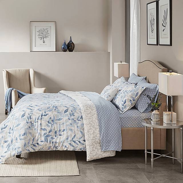 Picayne Blue Twin Comforter Set - Thumbnail - Image 19