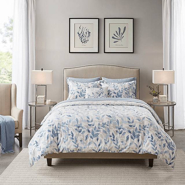 Picayne Blue Twin Comforter Set - Thumbnail - Image 21