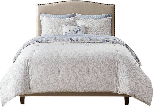 Picayne Blue Twin Comforter Set - Thumbnail - Image 3