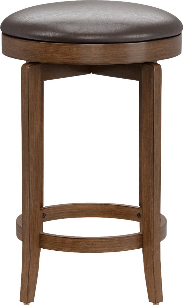 Pickerel Brown Counter Height Stool - Thumbnail - Image 2