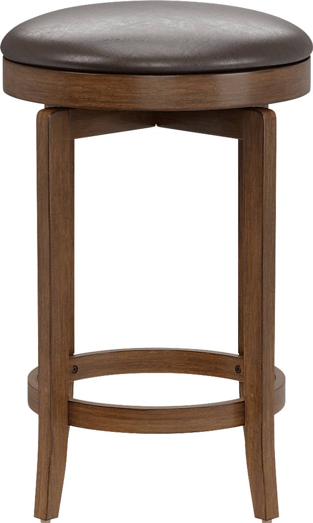 Pickerel Brown Counter Height Stool - Thumbnail - Image 3