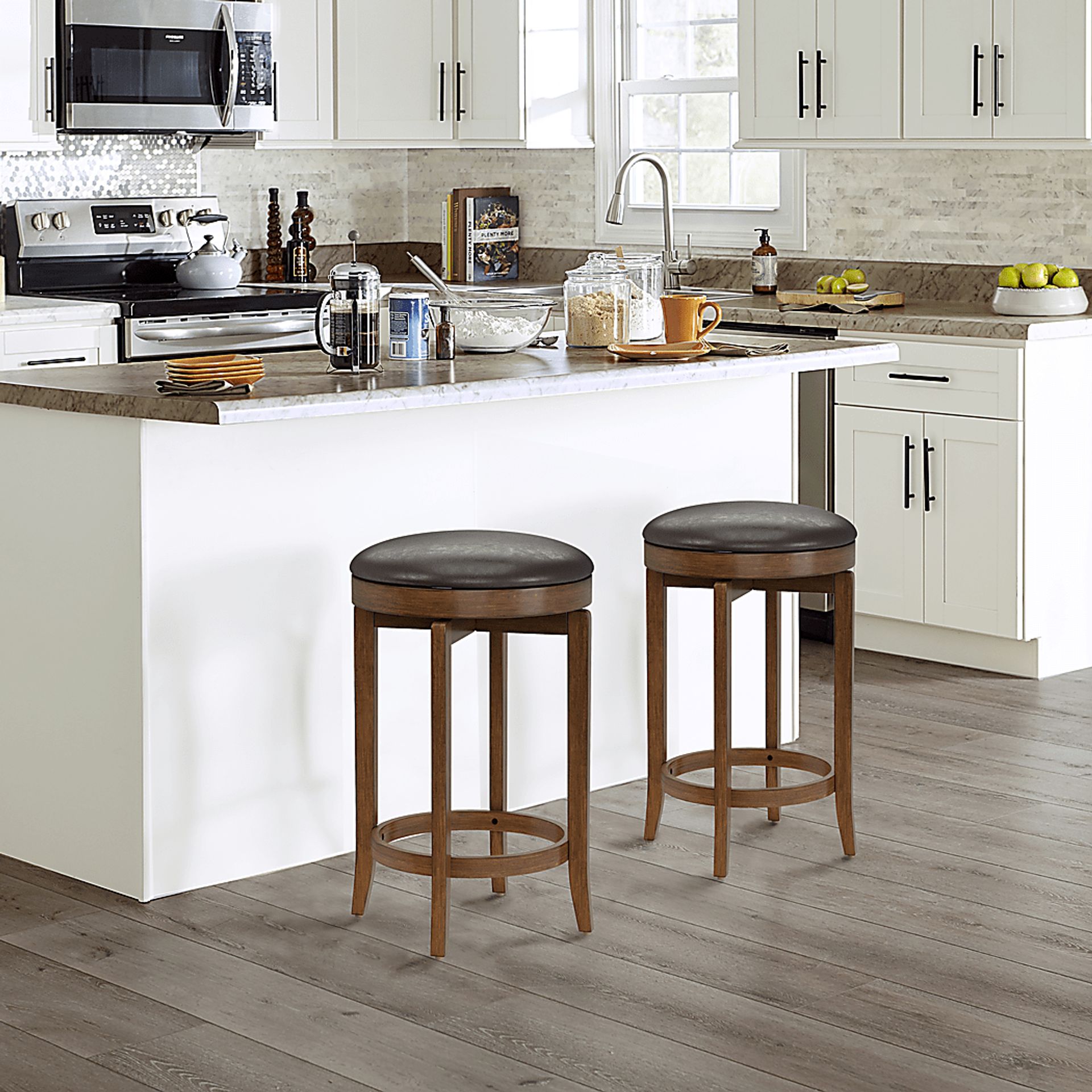 Pickerel Brown Counter Height Stool - Image 7