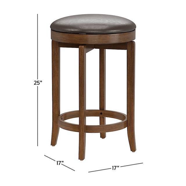 Pickerel Brown Counter Height Stool - Thumbnail - Image 10